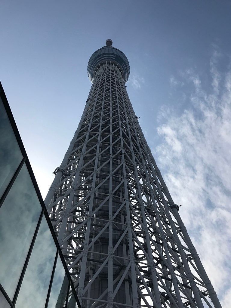 634ｍと世界一の高さを誇る東京スカイツリー