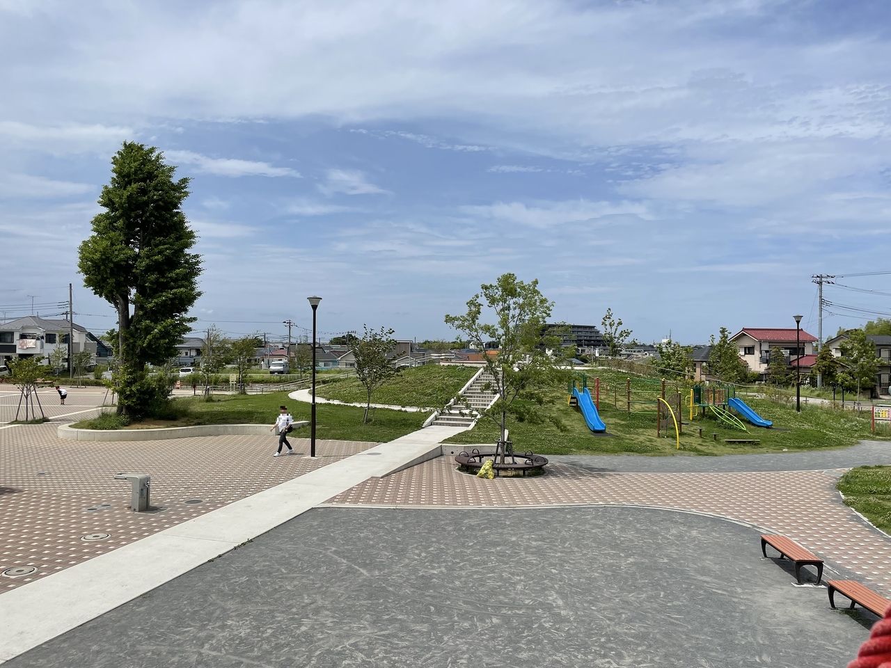 2021年4月に開園した岡村西公園