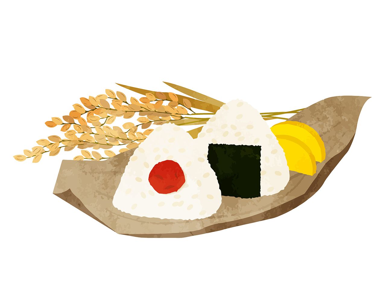 日本の伝統的な食べ物「おにぎり」