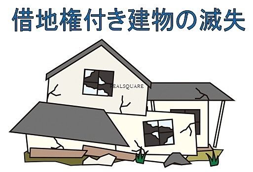 借地権付き建物の滅失