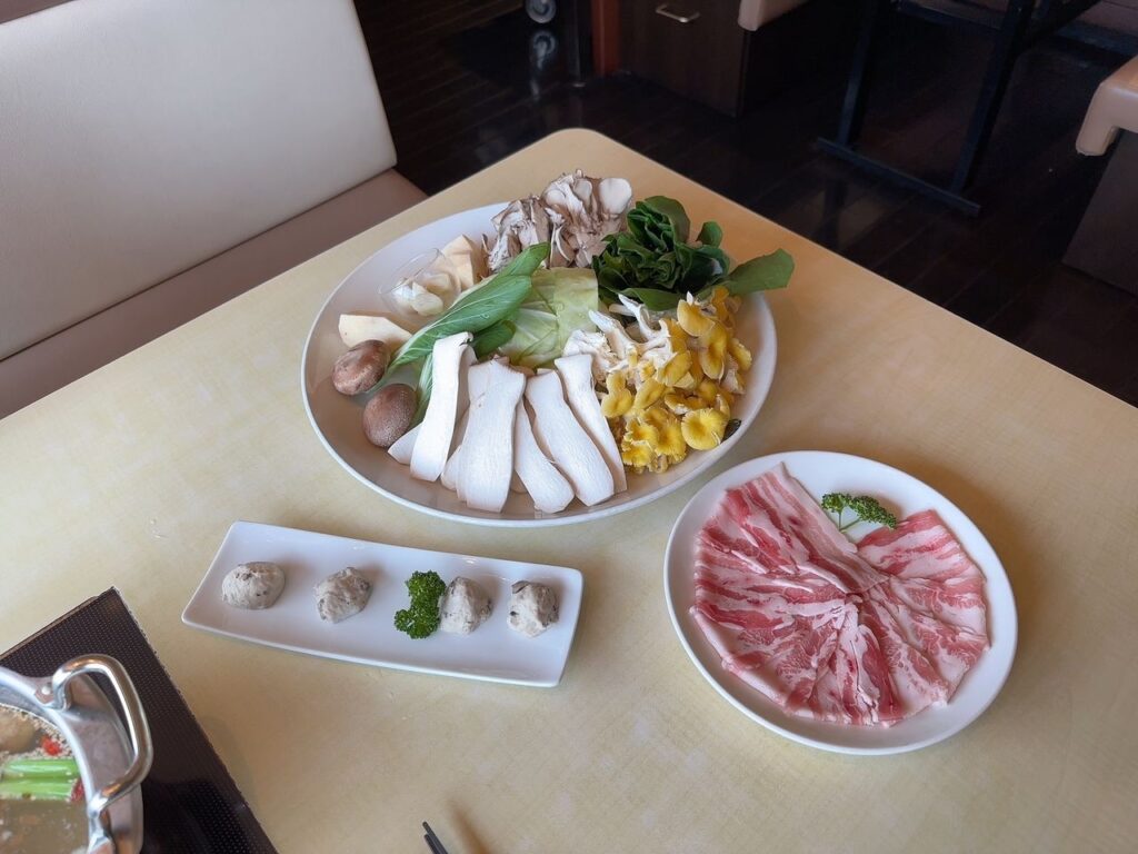 ランチの食材