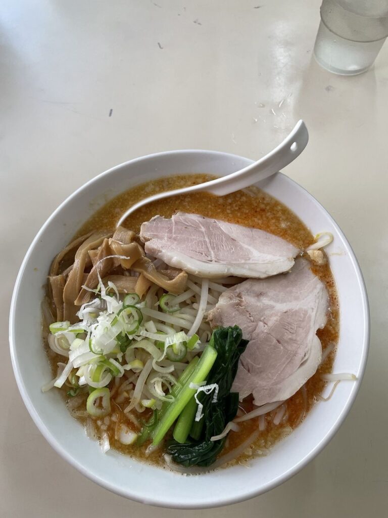 中華つけ麵はるきの味噌ラーメン 860円