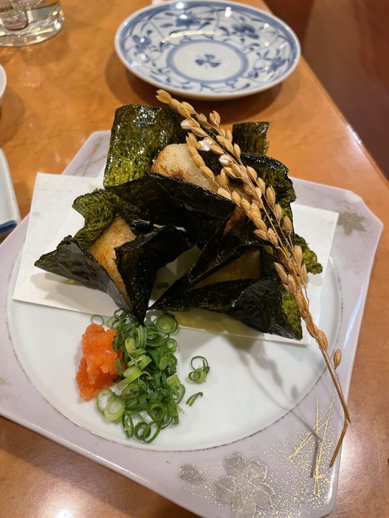 山芋磯辺揚げ