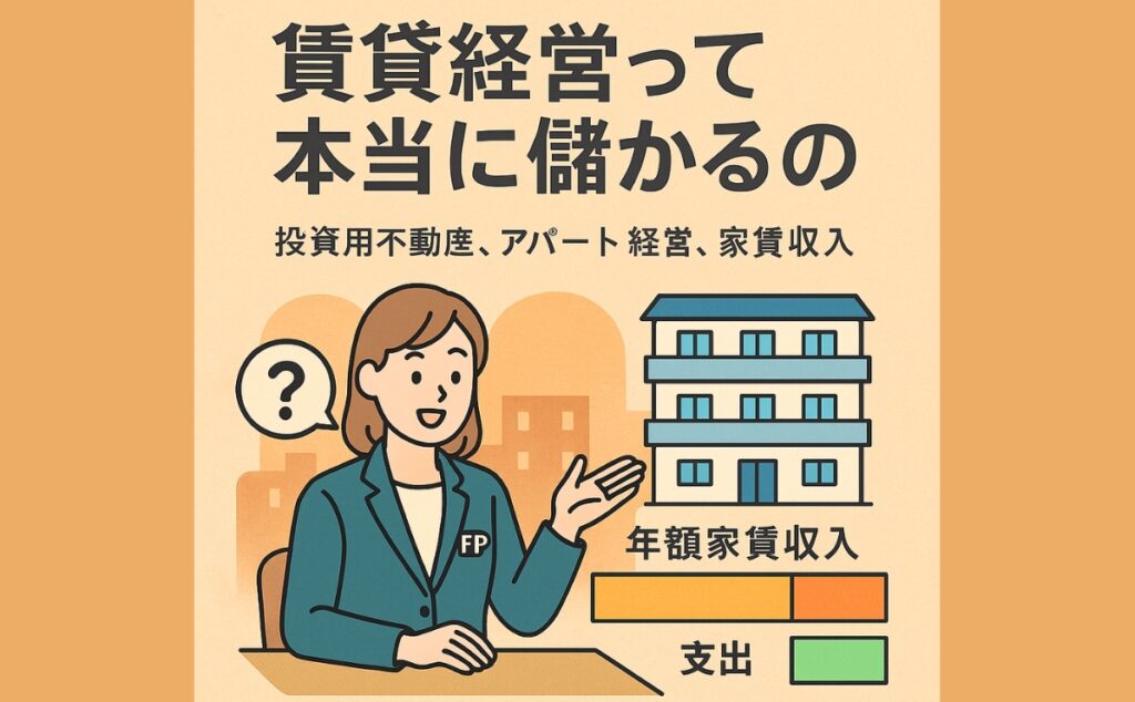 賃貸経営って本当に儲かるの