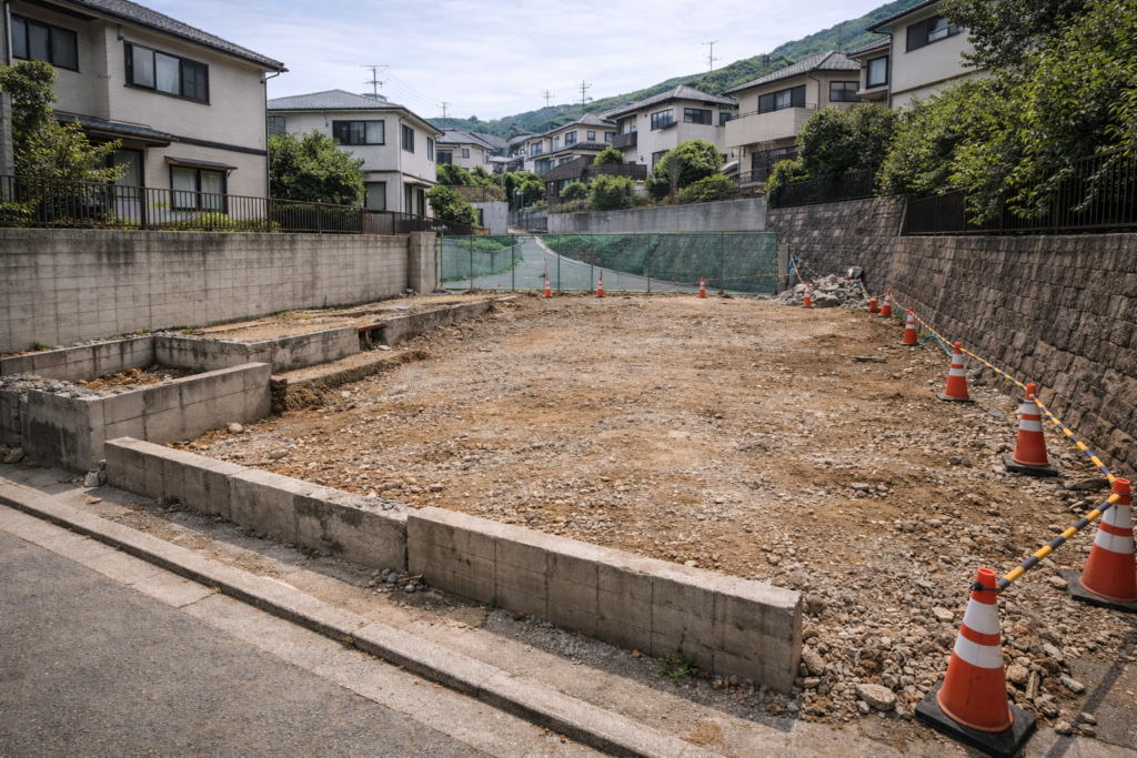 解体更地渡しとブロック塀|境界との関係で注意すべき点