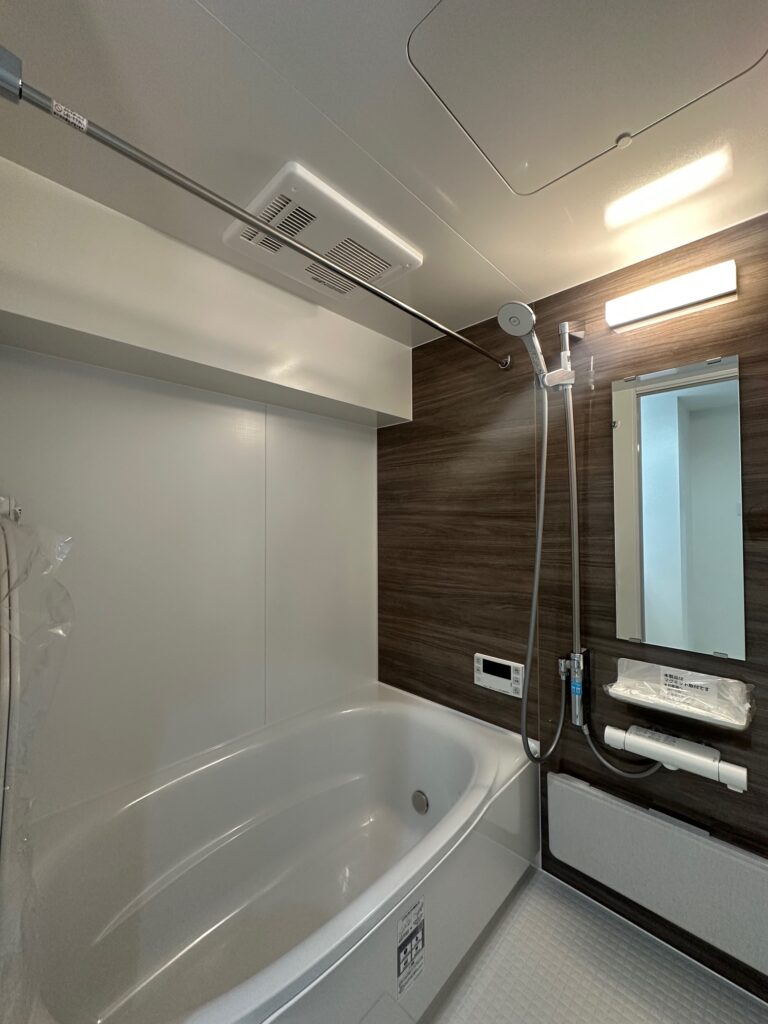 一日の疲れを癒すくつろぎのバスルーム