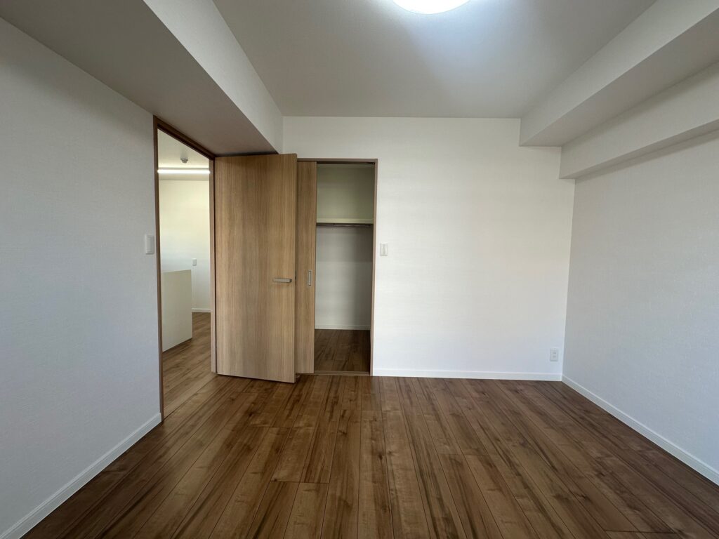 穏やかに過ごせる洋室