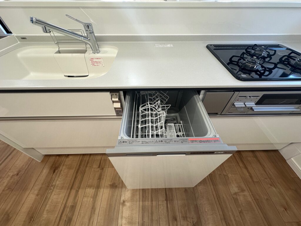 ビルトイン食洗機付き