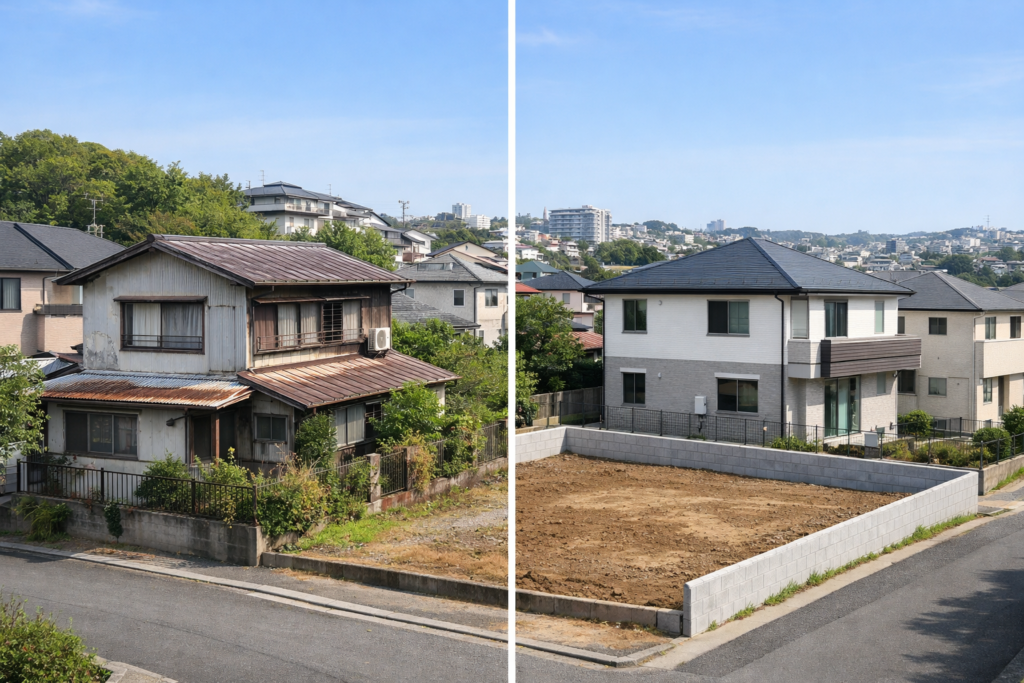 横浜では築50年以上の空き家でも売却できる