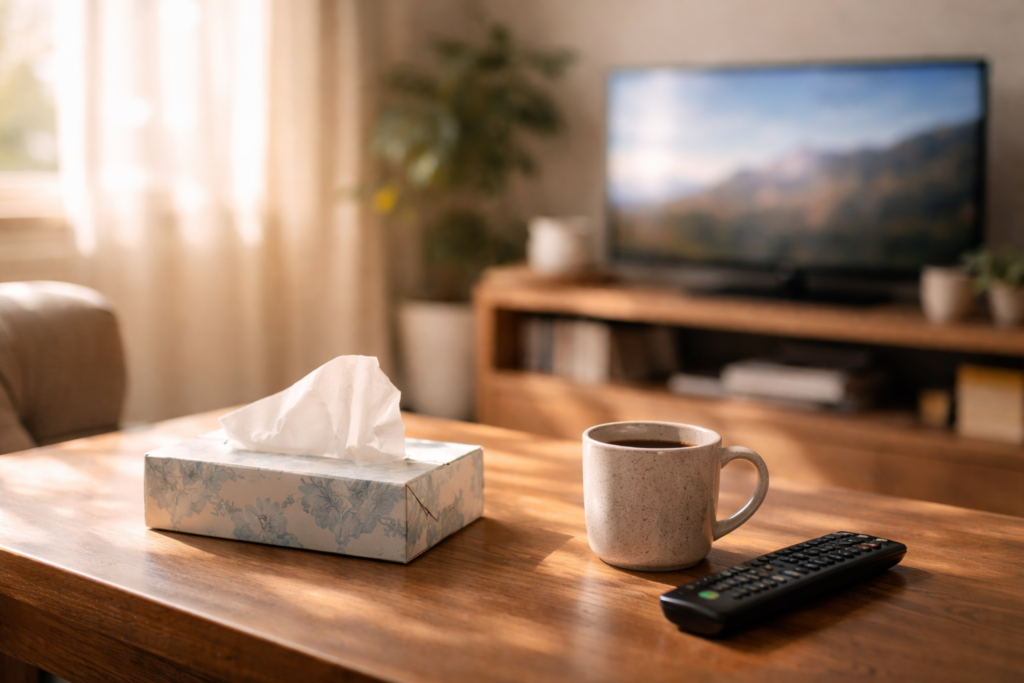 リビングルームでのひととき