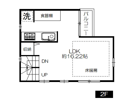 川崎市幸区南加瀬の家（2階）