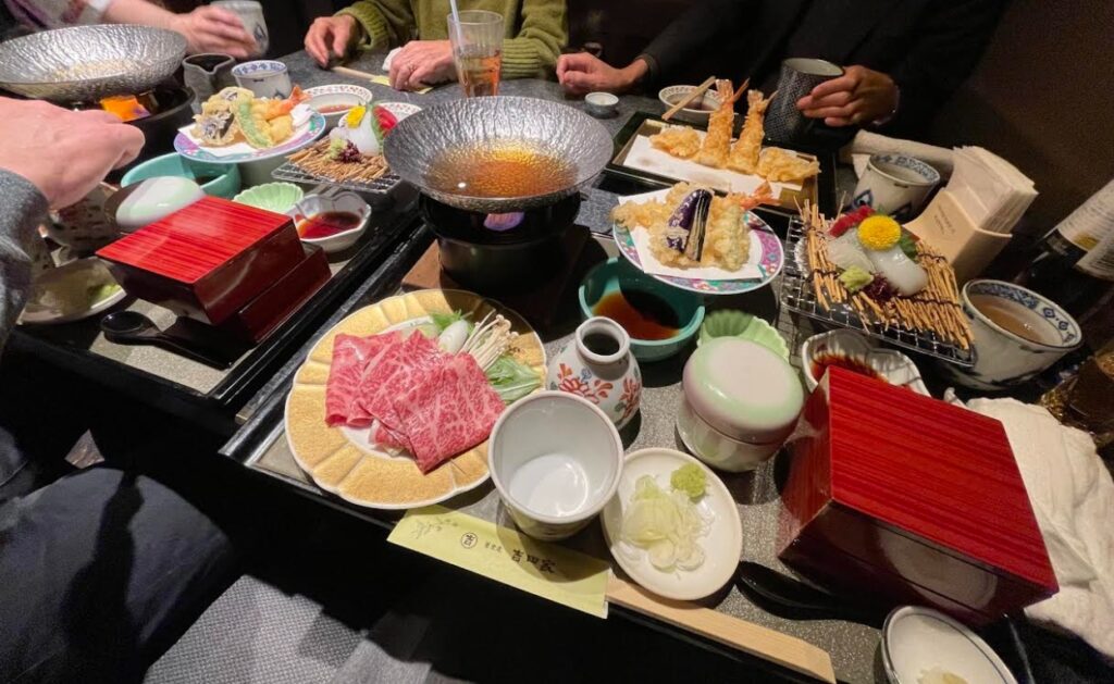 港北インター近くの蕎麦屋「吉田家」夜のメニュー