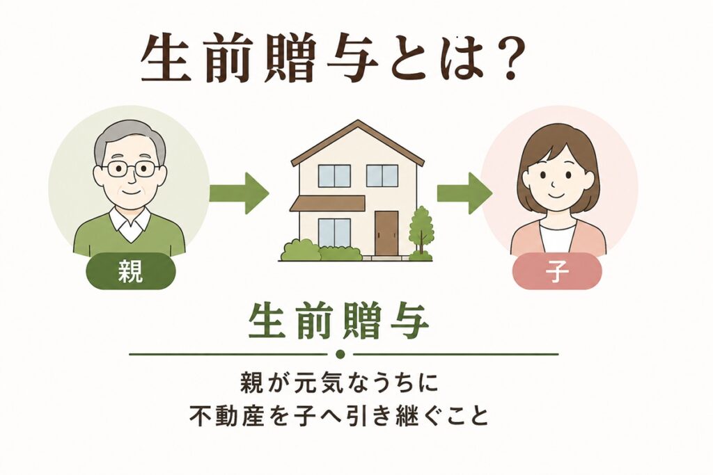 生前贈与とは