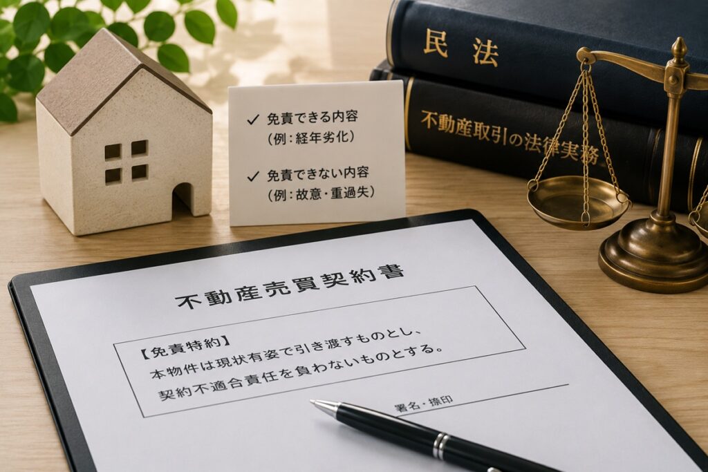 契約不適合責任の免責｜免責特約はどこまで有効かのイメージ画像