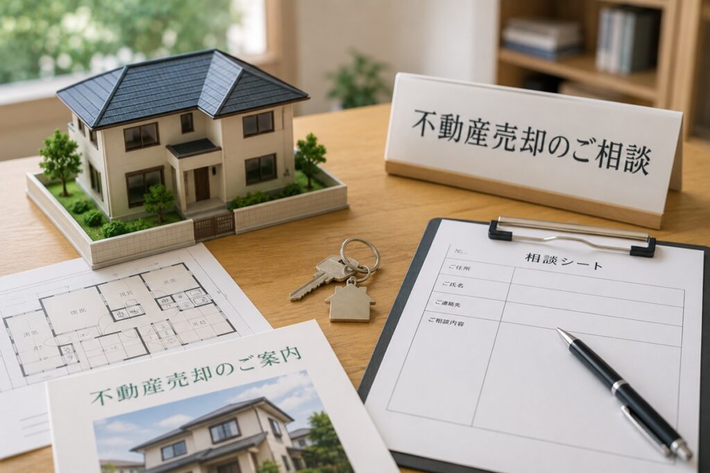 一軒家・鍵・売却相談のイメージ画像