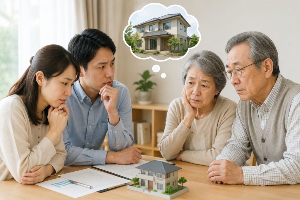認知症の親の不動産売却で悩む家族