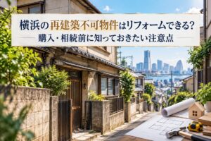 横浜の再建築不可物件はリフォームできる？購入・相続前に知っておきたい注意点